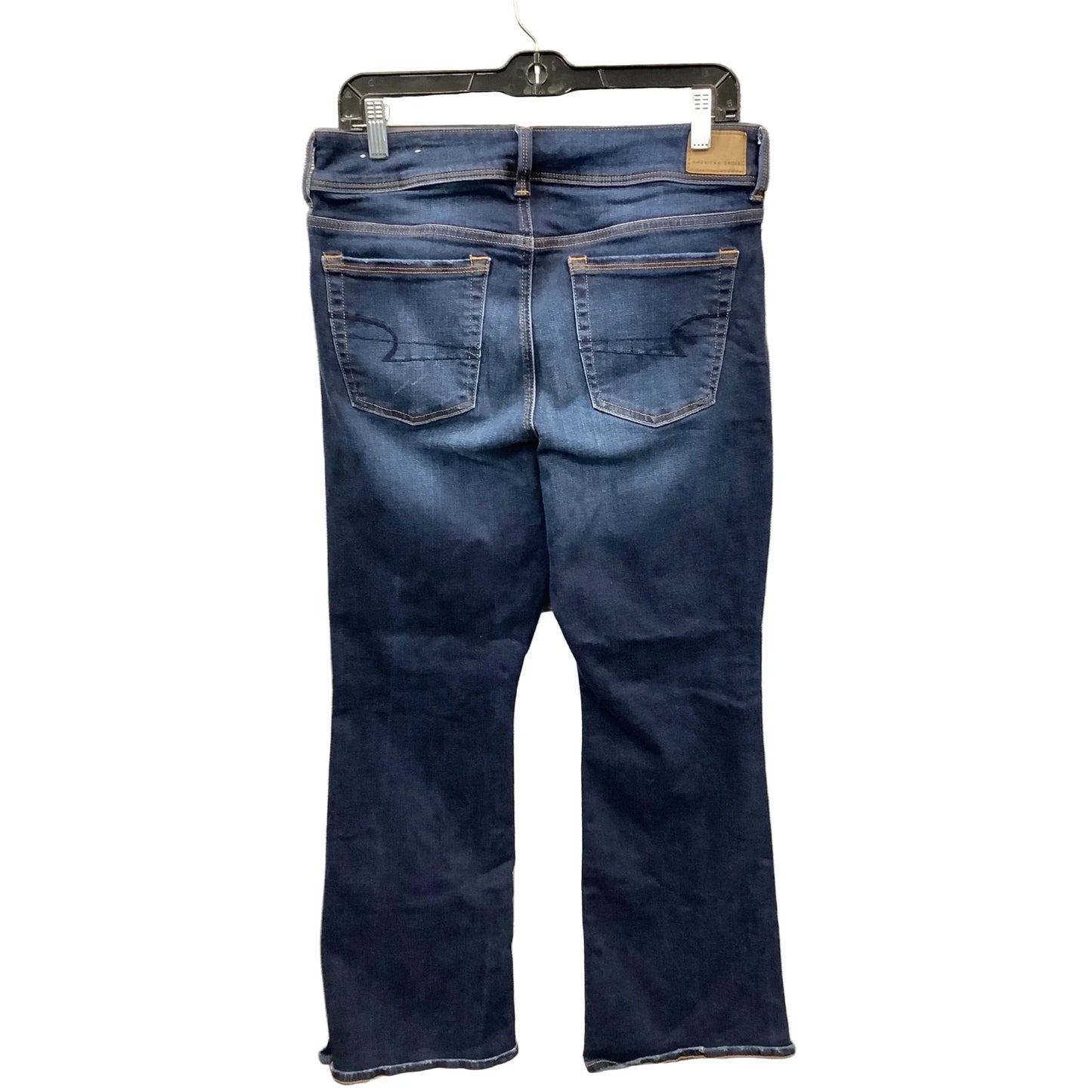 Jeans Boot Cut By American Eagle In Blue Denim, Size: 12