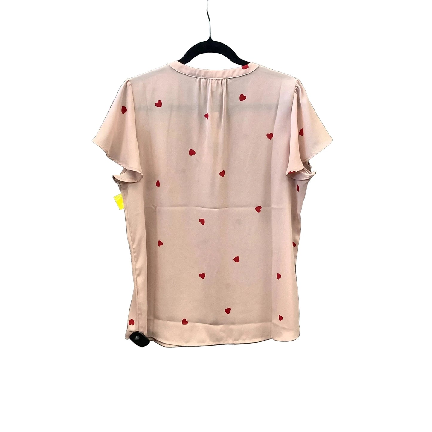 Top Short Sleeve By Maurices In Pink, Size: M