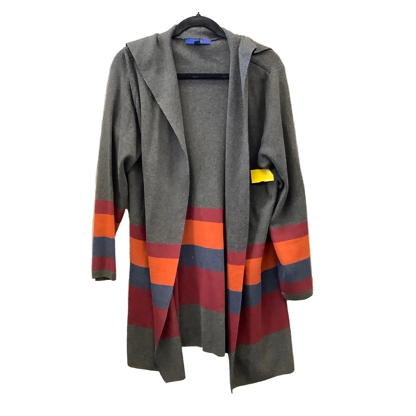 Cardigan By Apt 9 In Multi-colored, Size: L