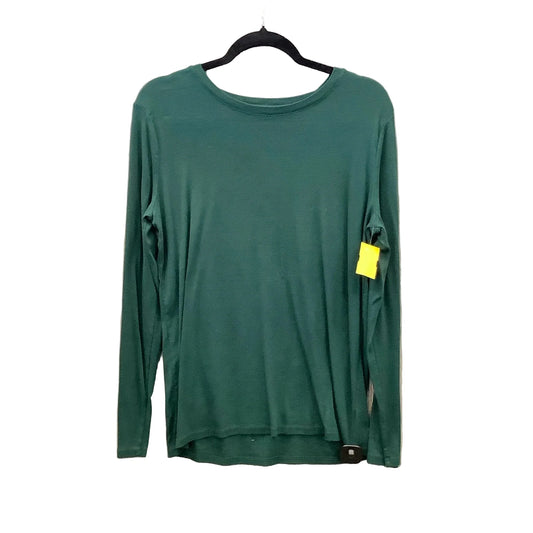 Top Long Sleeve Basic By A New Day In Green, Size: Xxl
