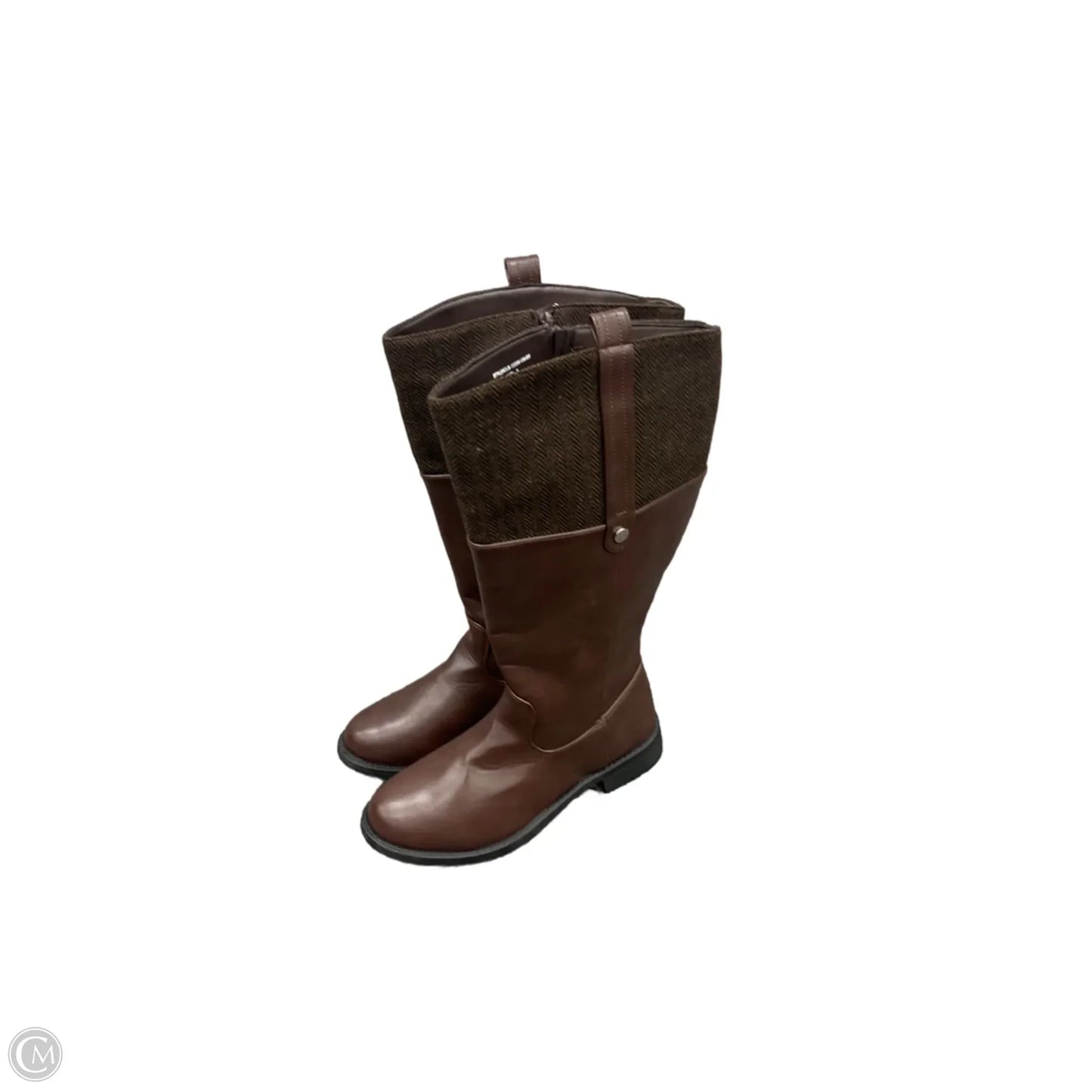 Boots Knee Flats By Cherokee In Brown, Size: 9