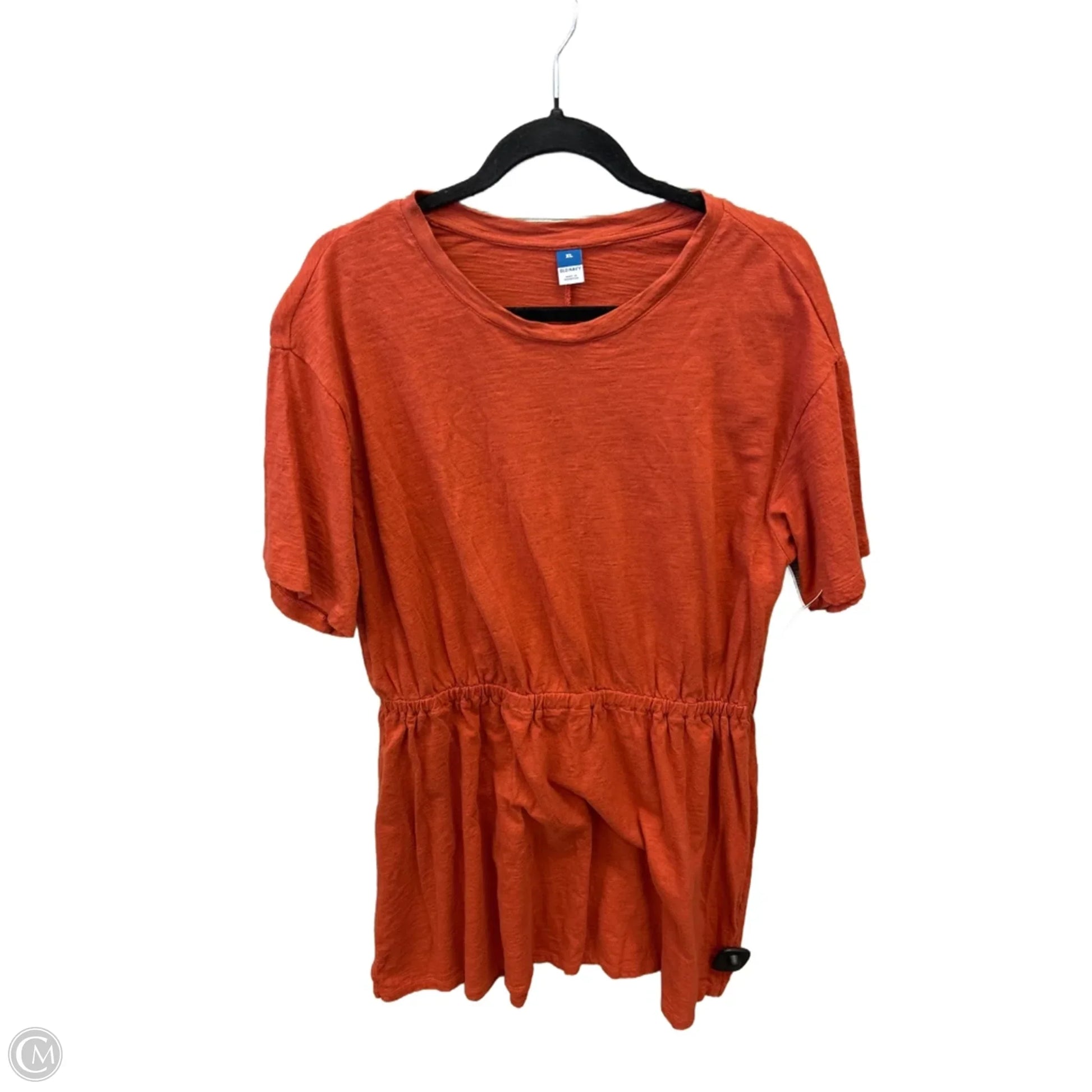Dress Casual Midi By Old Navy In Orange, Size: Xl Dress Casual Midi By Old Navy In Orange, Size: Xl