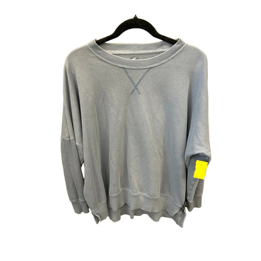 Sweatshirt Crewneck By Aerie In Blue, Size: Sp
