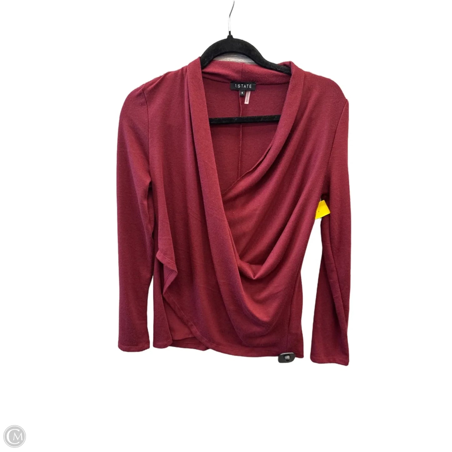 Top Long Sleeve By 1.state In Red, Size: S