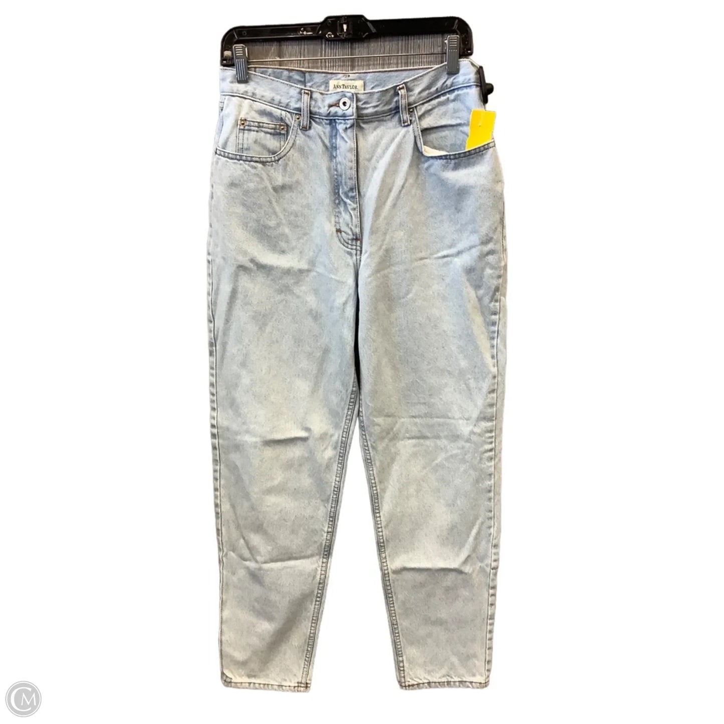 Jeans Straight By Ann Taylor In Blue Denim, Size: 10