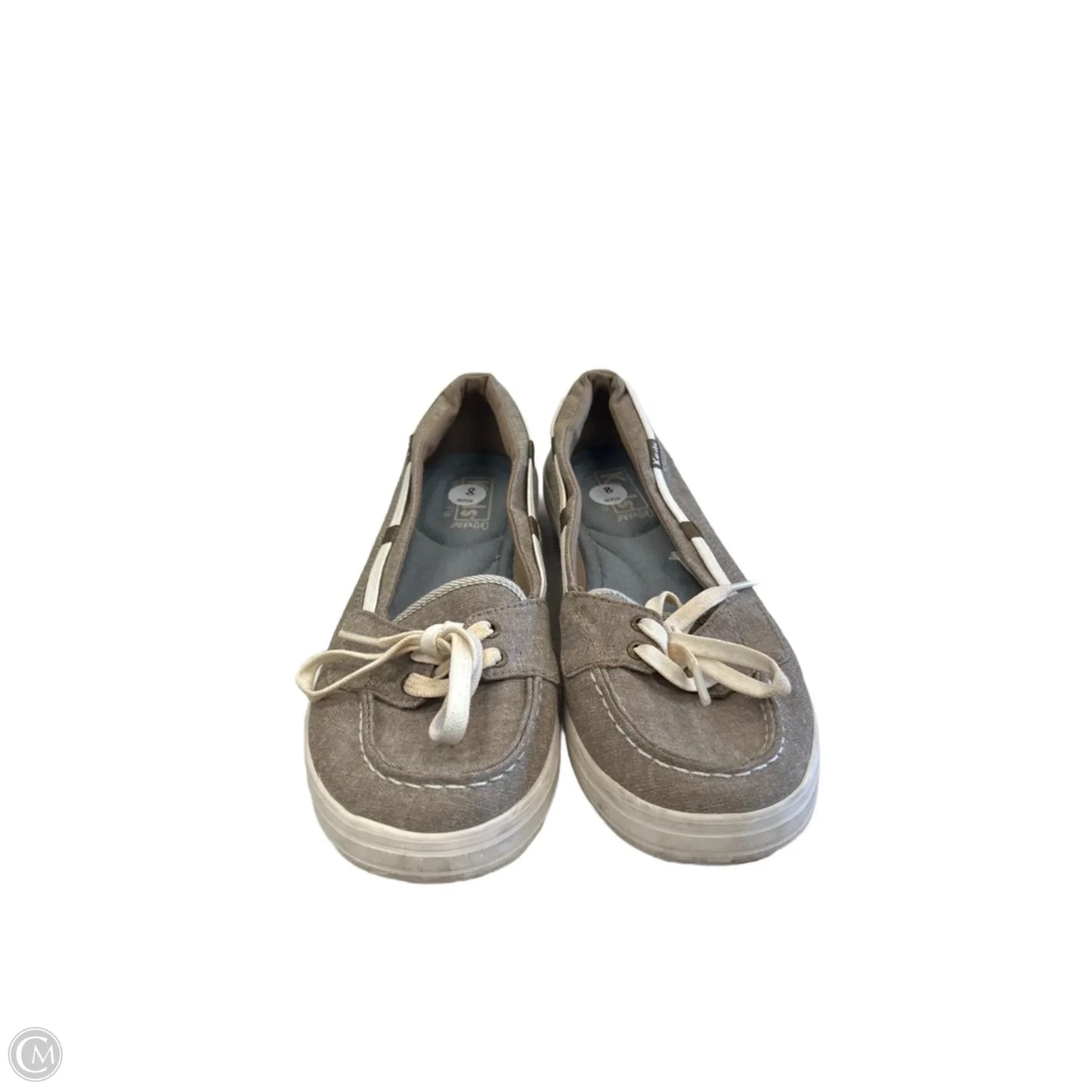 Shoes Flats By Keds In Grey, Size: 8