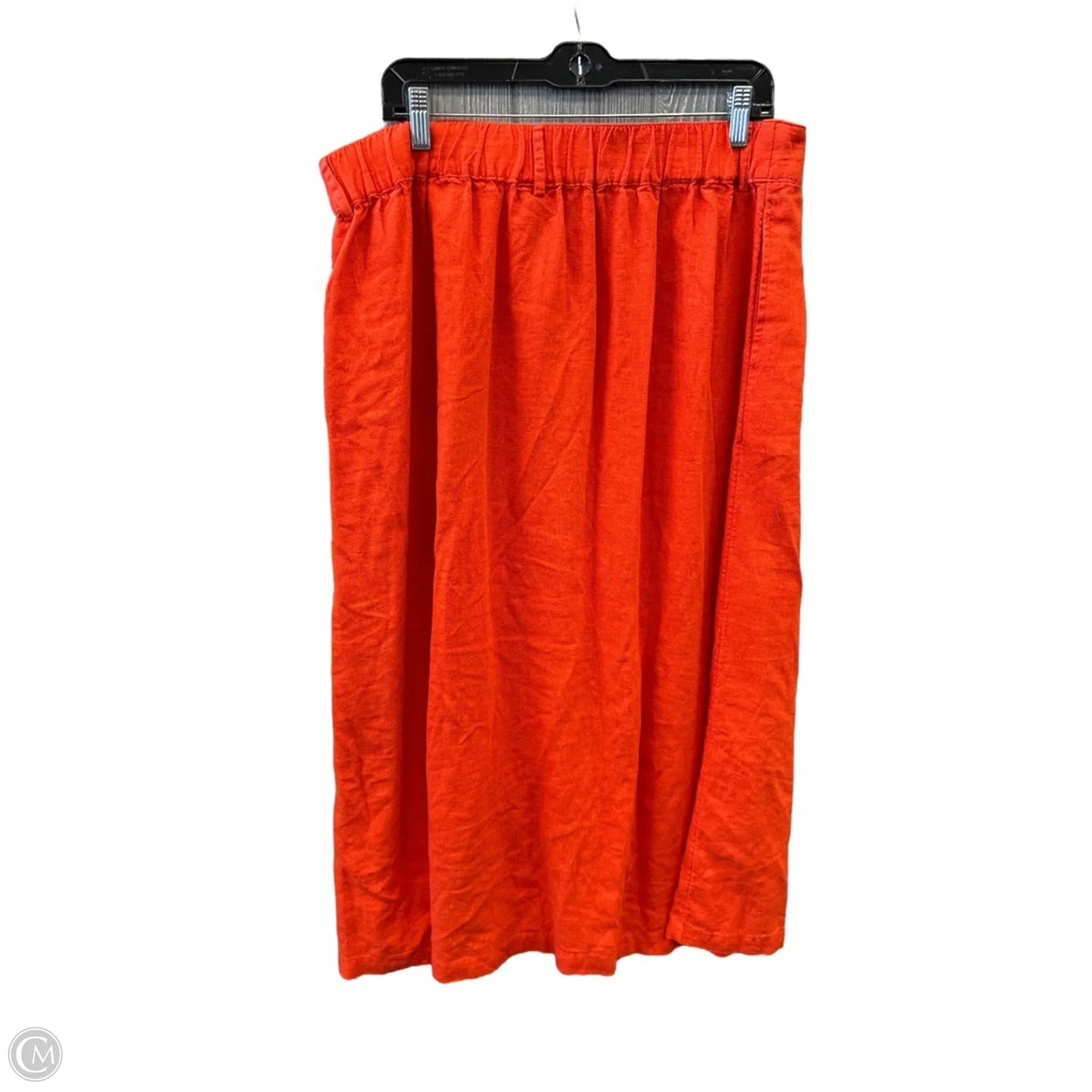 Skirt Maxi By A New Day In Orange, Size: 14