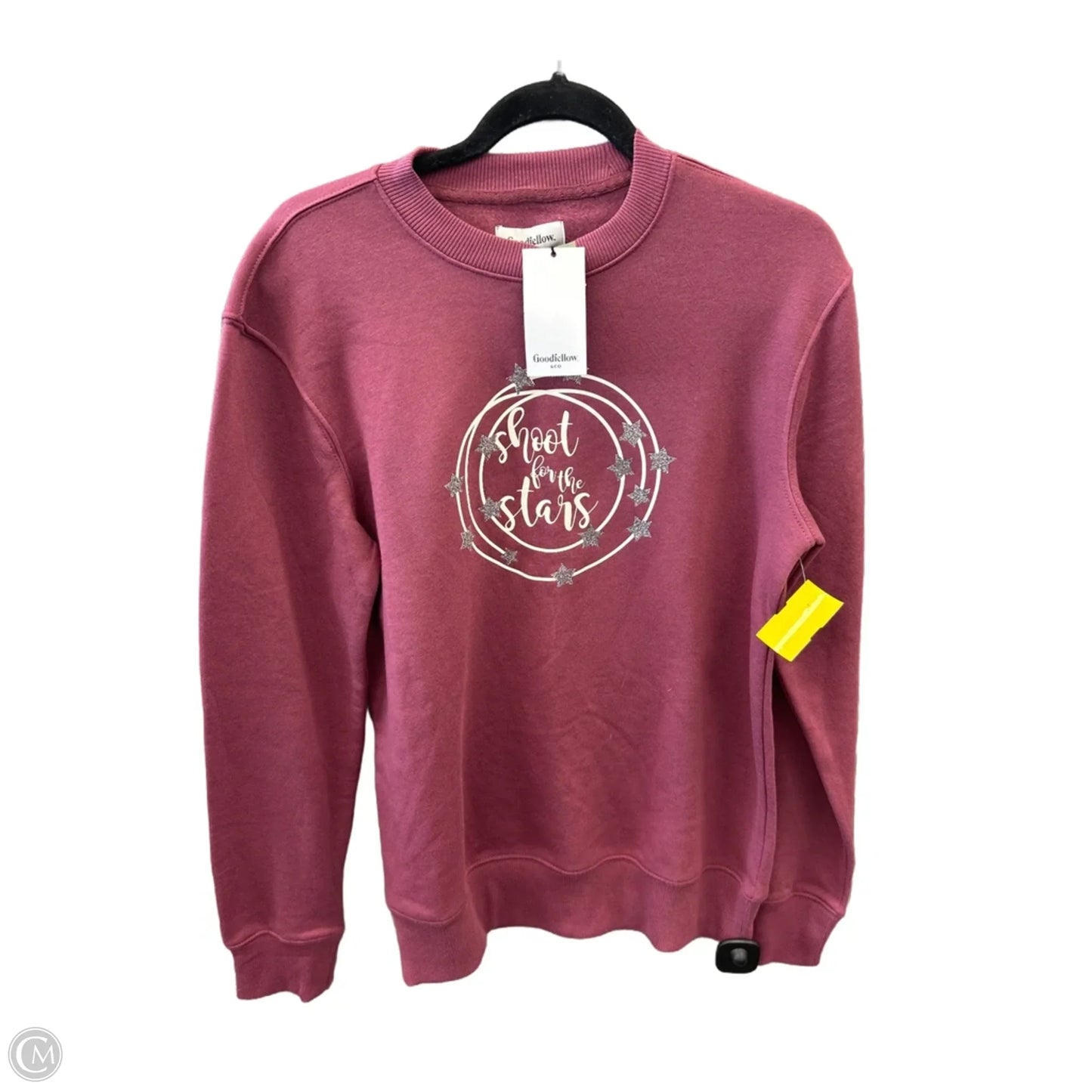 Sweatshirt Crewneck By Clothes Mentor In Purple, Size: S