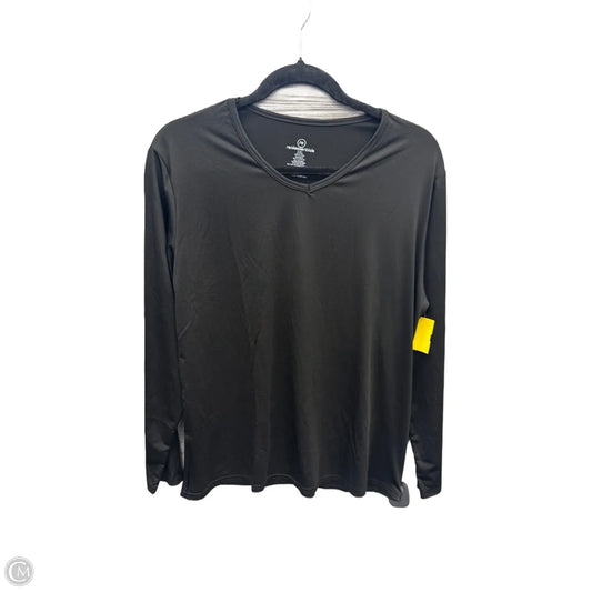 Top Long Sleeve Basic By Clothes Mentor In Black, Size: 2x
