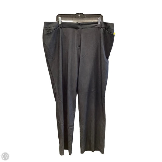 Pants Dress By Worthington In Grey, Size: 20