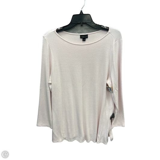 Tunic Long Sleeve By J. Jill In Pink, Size: L