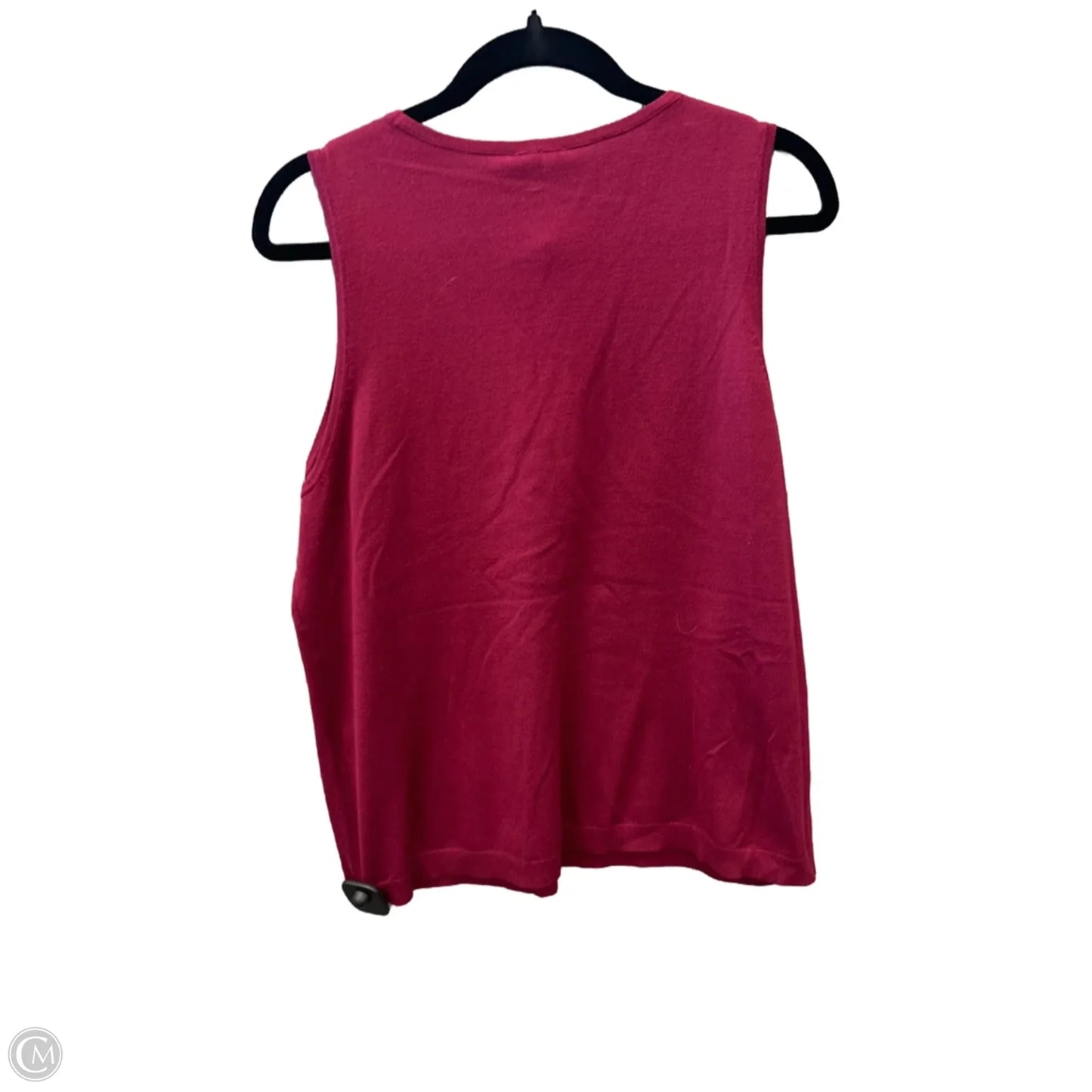 Tank Top By Chicos In Red, Size: L