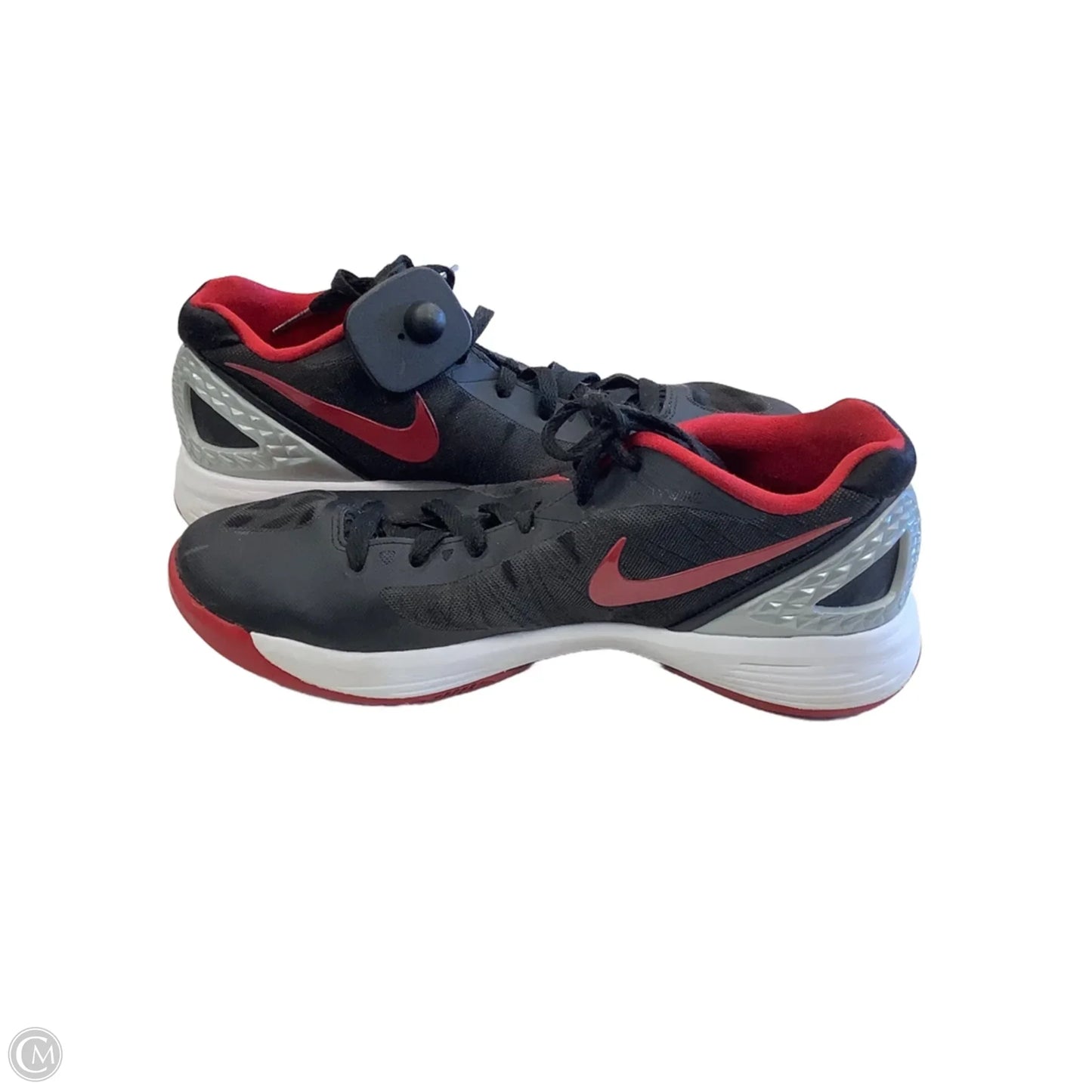 Shoes Athletic By Nike In Black & Red, Size: 9
