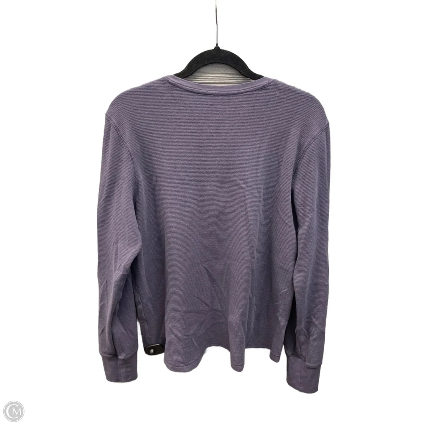 Top Long Sleeve Basic By L.l. Bean In Blue, Size: Xl