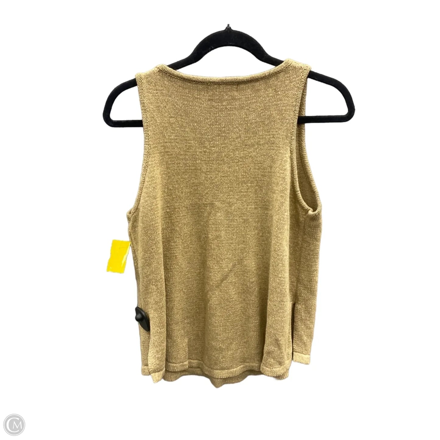 Top Sleeveless By Mable In Tan, Size: M