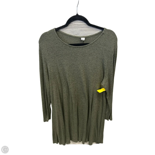 Dress Casual Midi By Old Navy In Green, Size: Xl