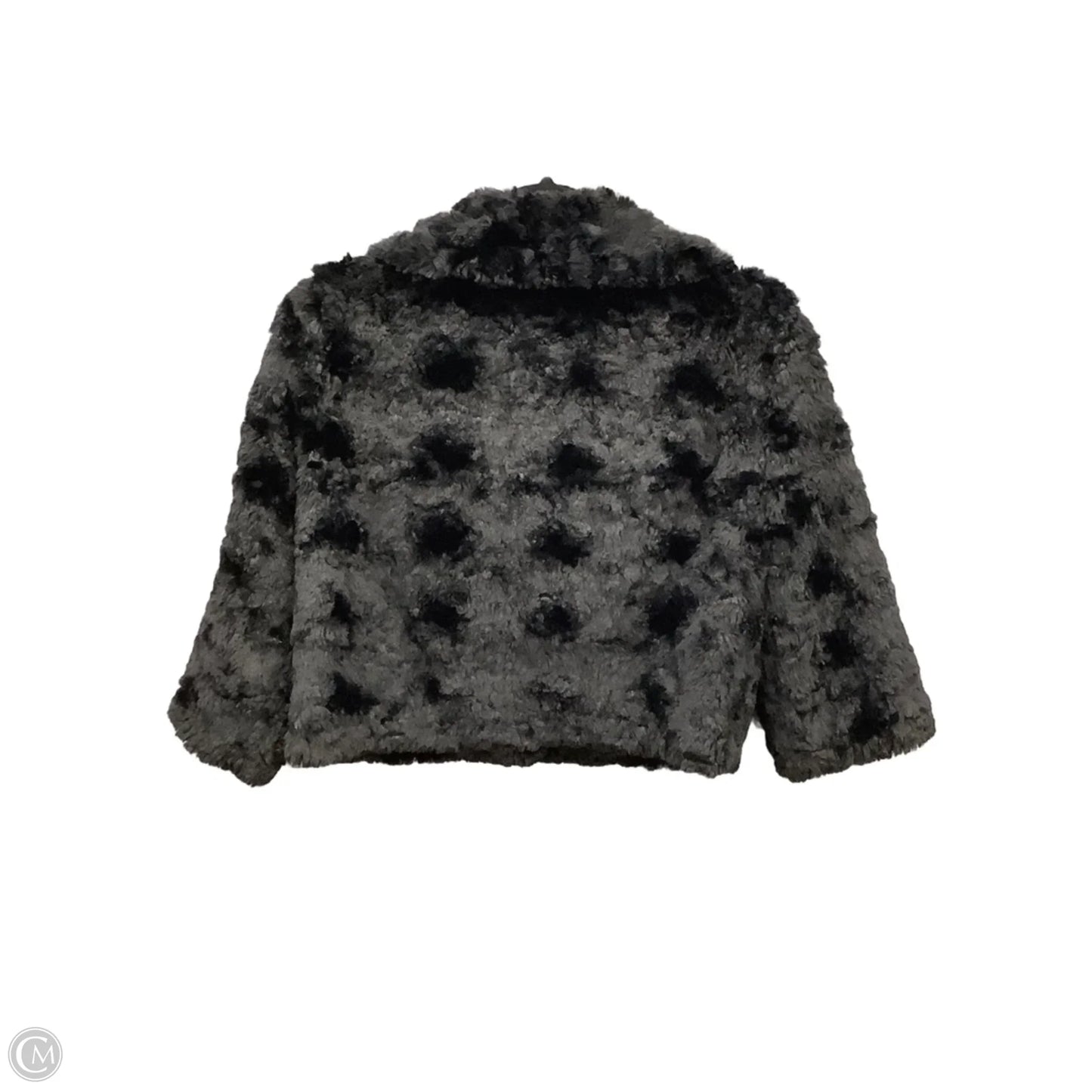 Jacket Faux Fur & Sherpa By Jennifer Lopez In Black, Size: M