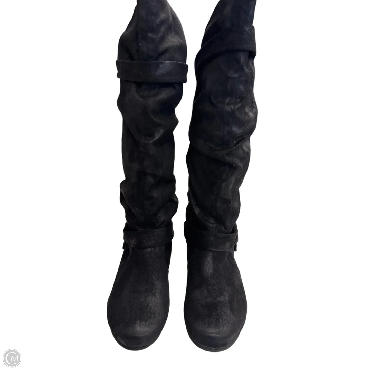 Boots Mid-calf Flats By Life Stride In Black, Size: 6.5