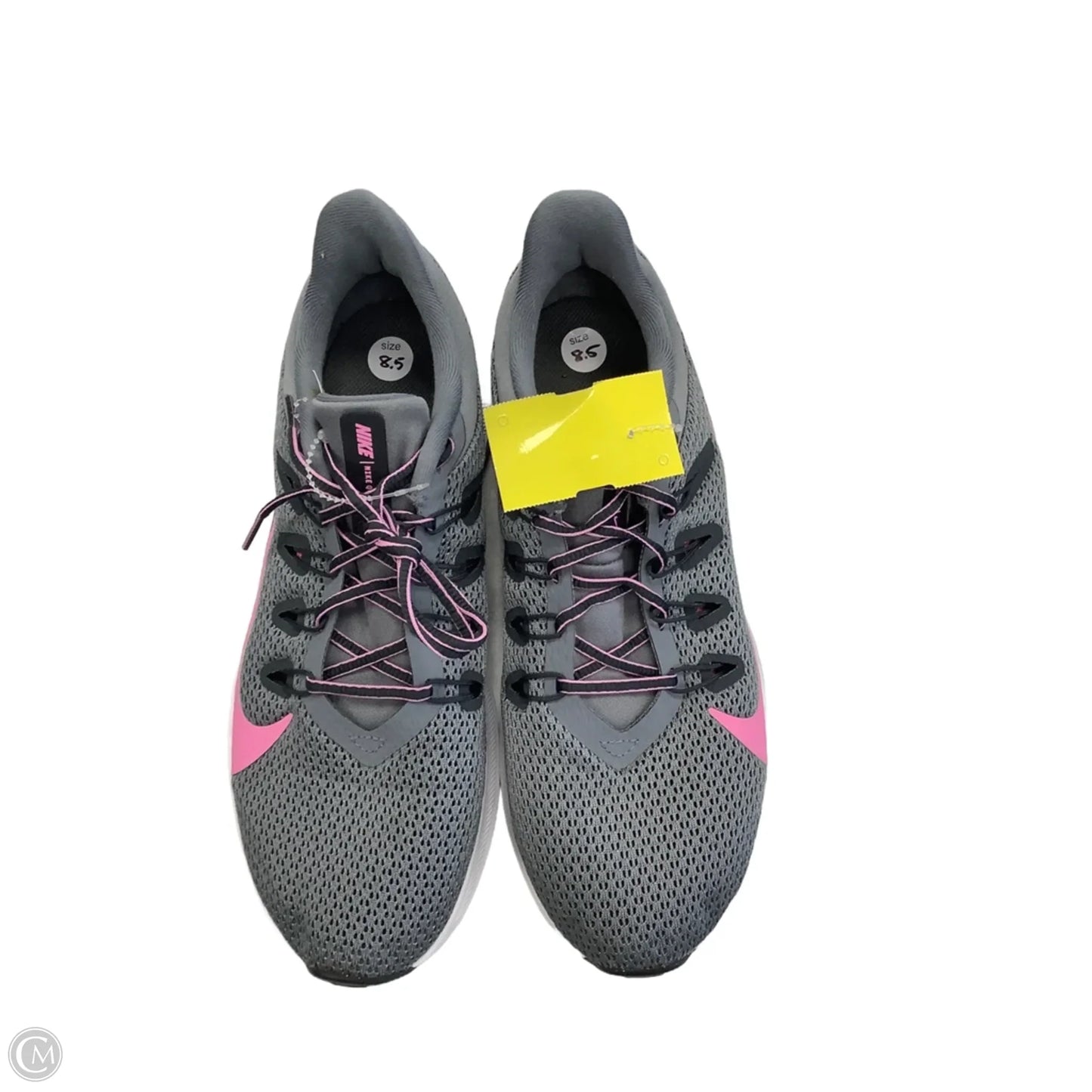 Shoes Athletic By Nike In Grey & Pink, Size: 8.5