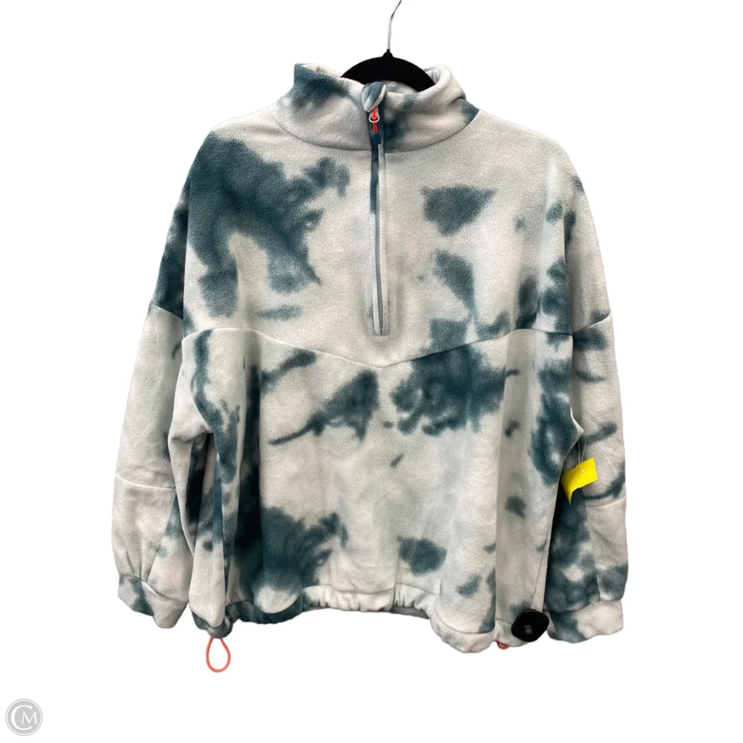 Sweatshirt Collar By Clothes Mentor In Green, Size: M