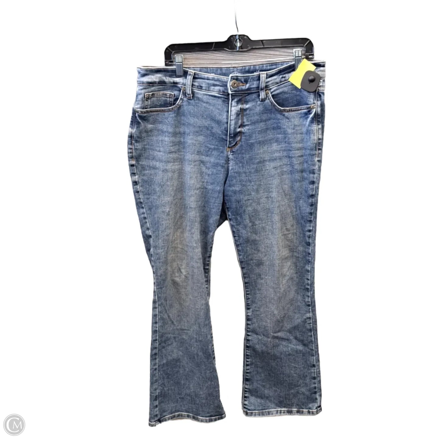 Jeans Boot Cut By St Johns Bay In Blue Denim, Size: 12p