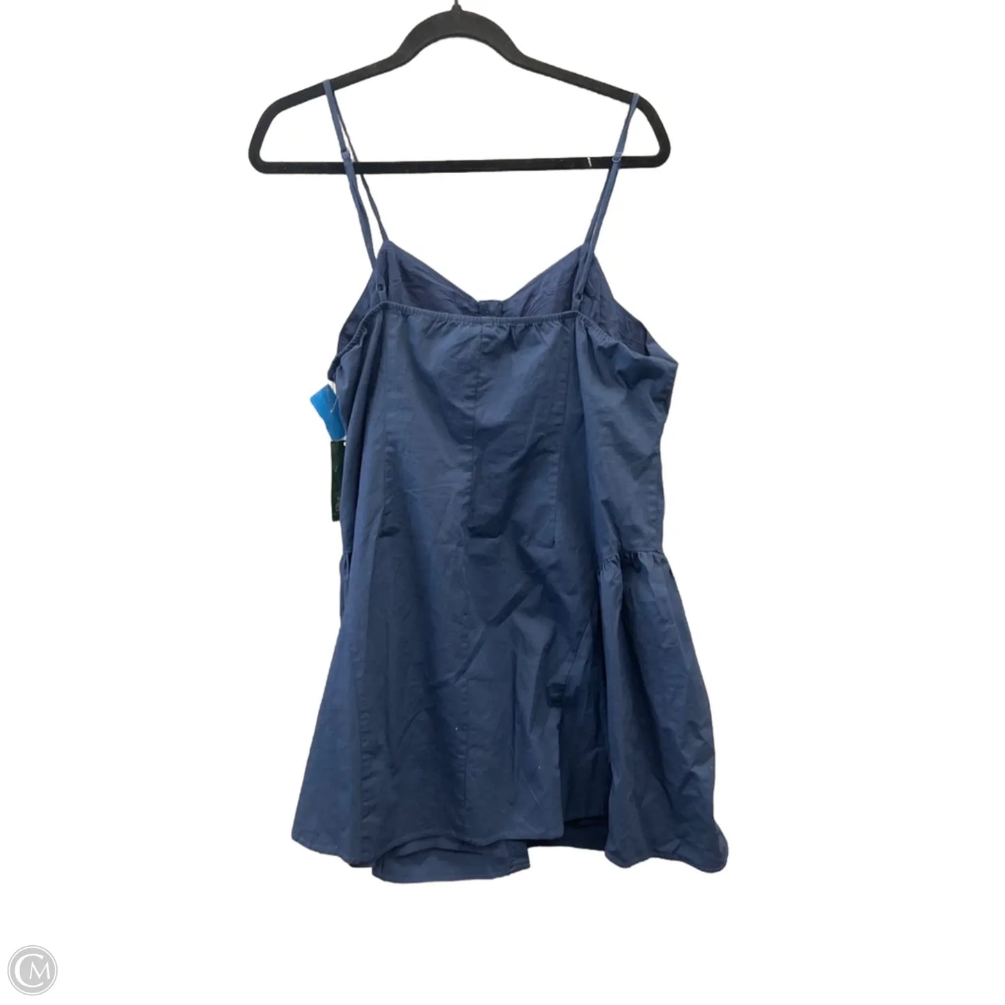 Dress Casual Midi By Wild Fable In Blue, Size: Xxl