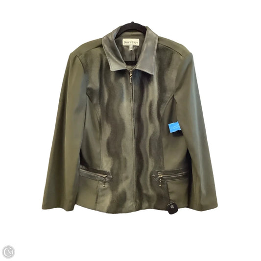 Jacket Other By Nancy Bolen In Green, Size: Xl