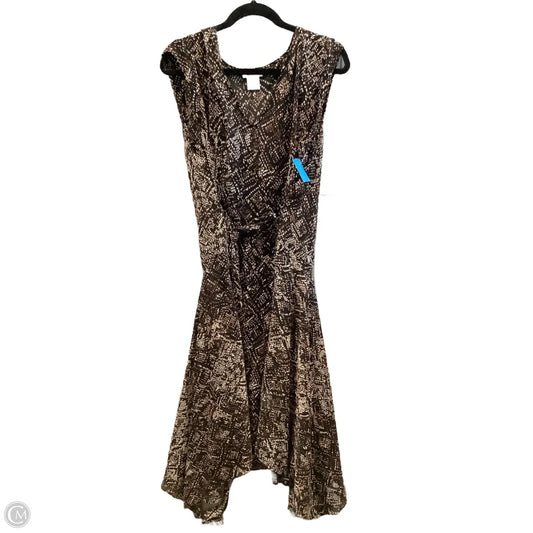 Dress Casual Maxi By Dkny In Black, Size: Xl