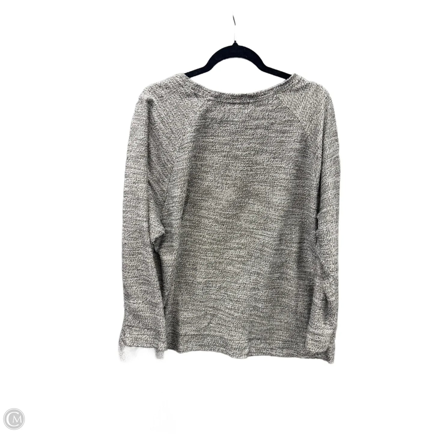 Top Long Sleeve By Old Navy In Grey, Size: Xxl