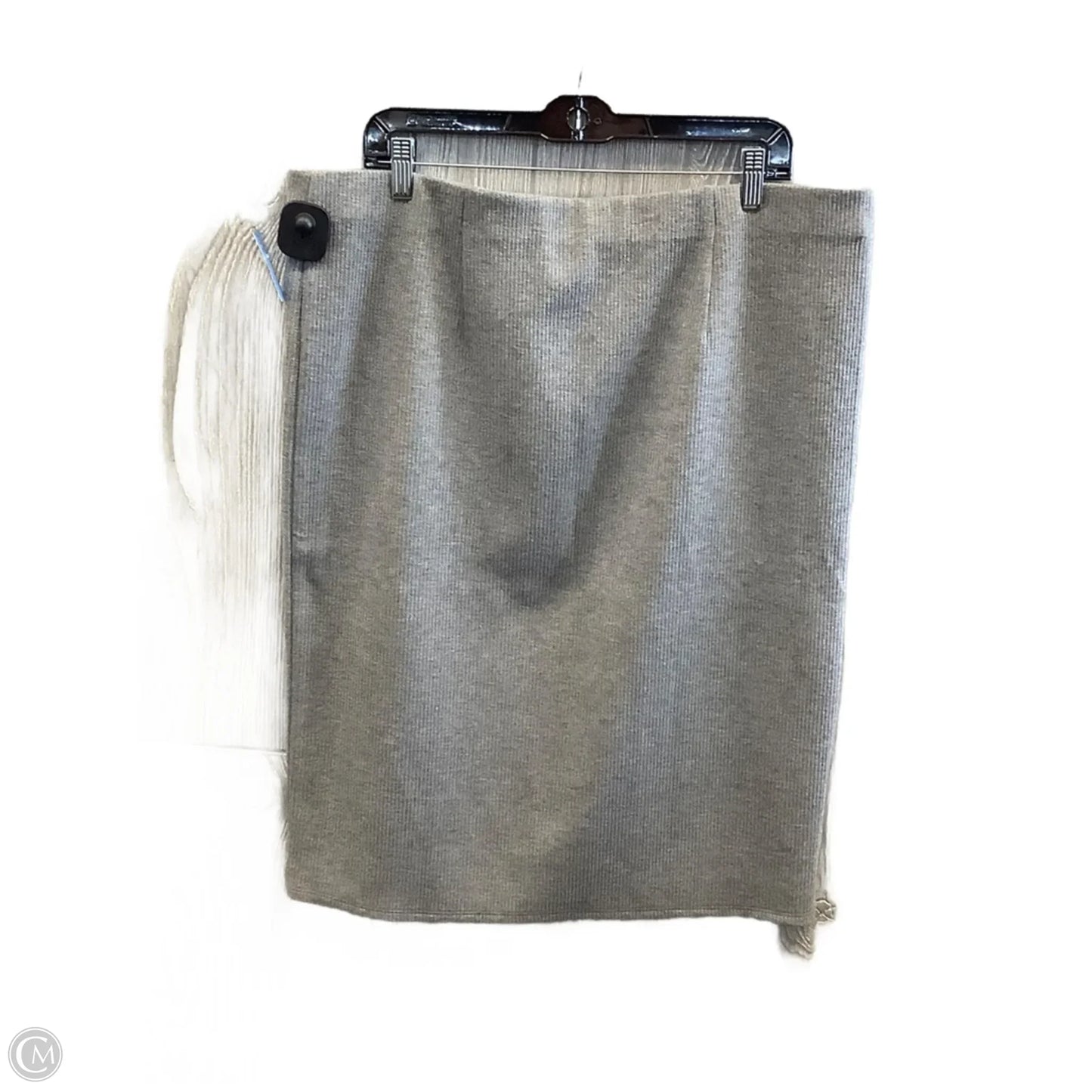 Skirt Midi By Loft In Grey, Size: 14