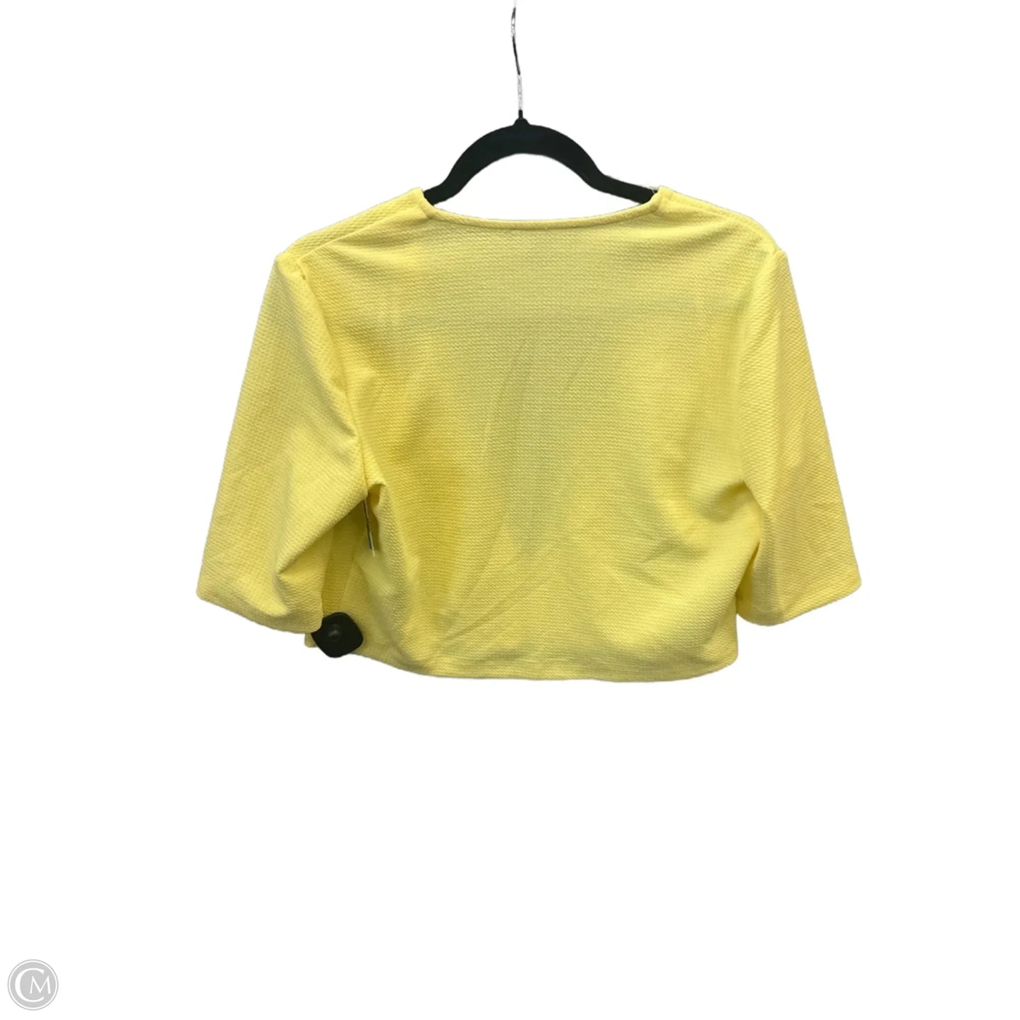 Bolero By Perceptions In Yellow, Size: M