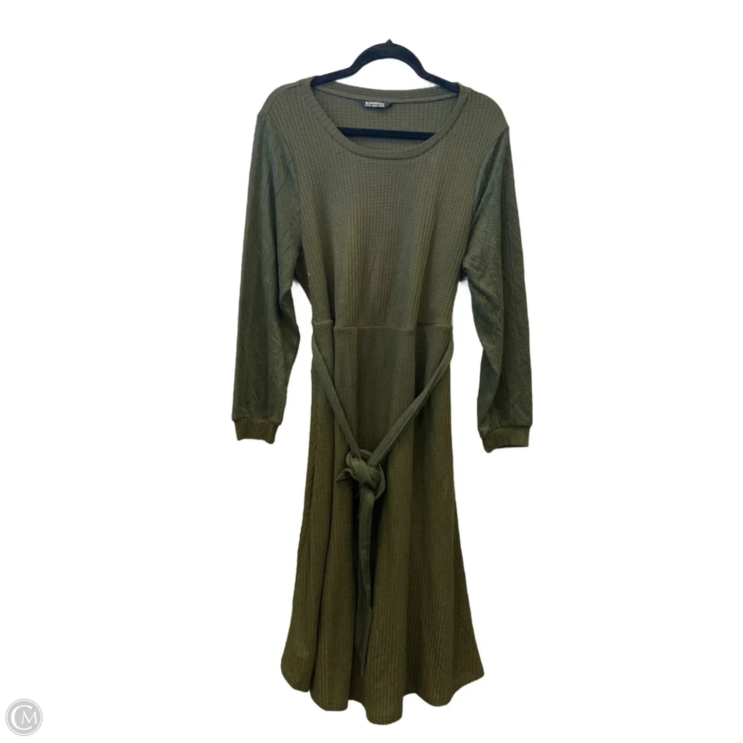 Dress Casual Midi By Bloomchic In Green, Size: 1x