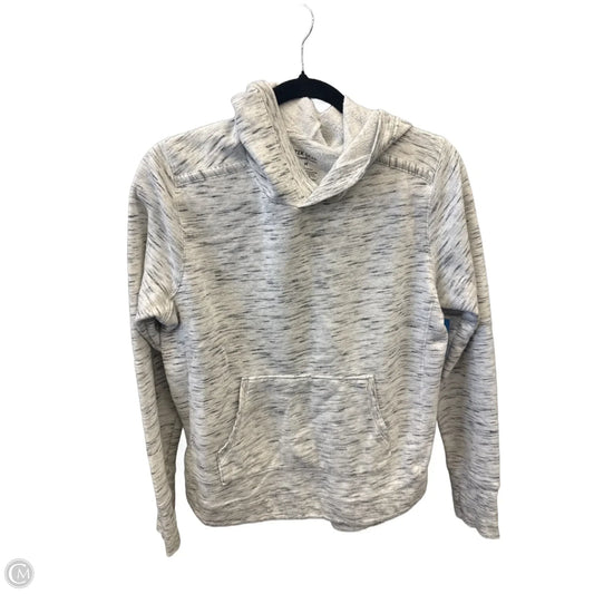 Athletic Sweatshirt Hoodie By Tek Gear In Grey, Size: M