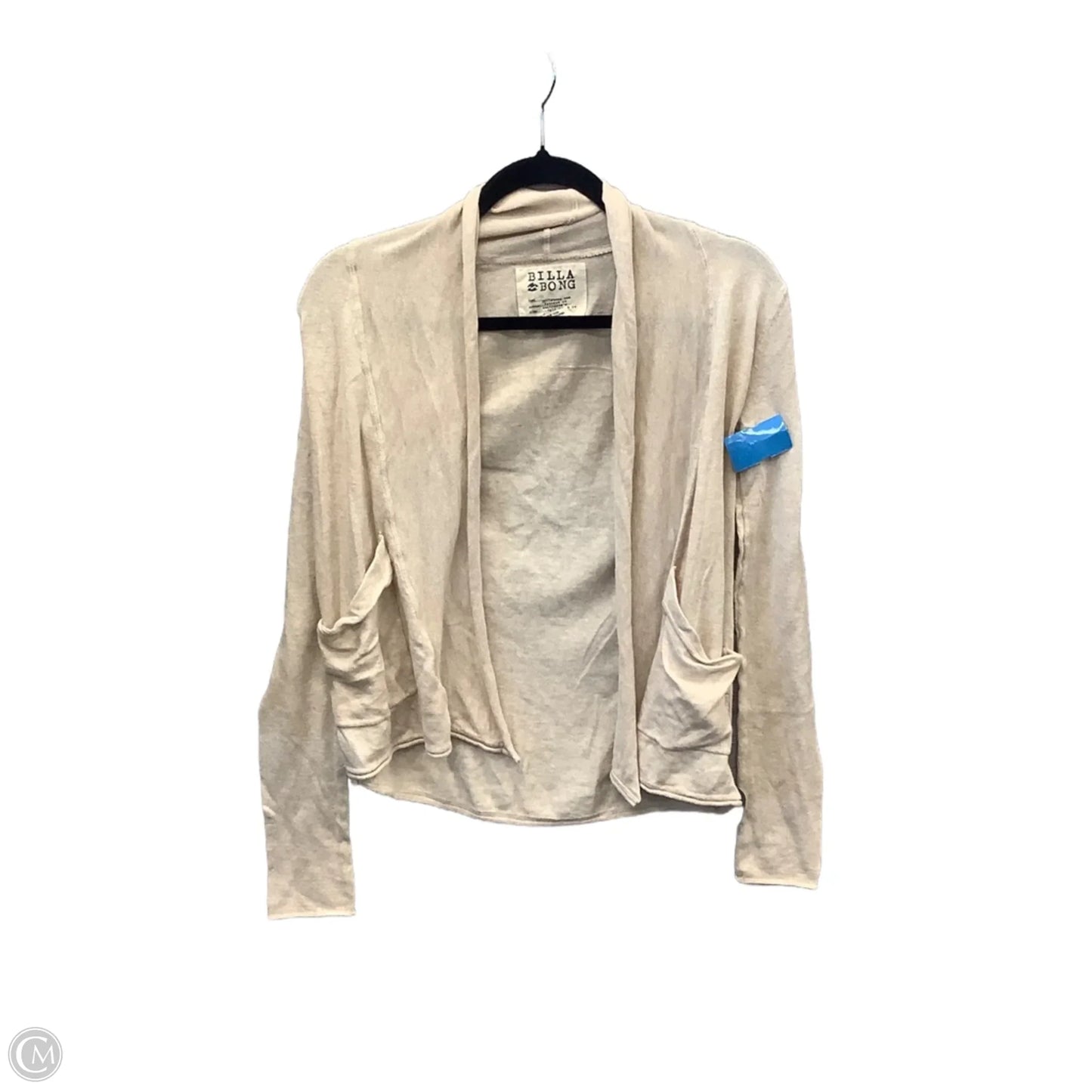 Cardigan By Billabong In Tan, Size: M