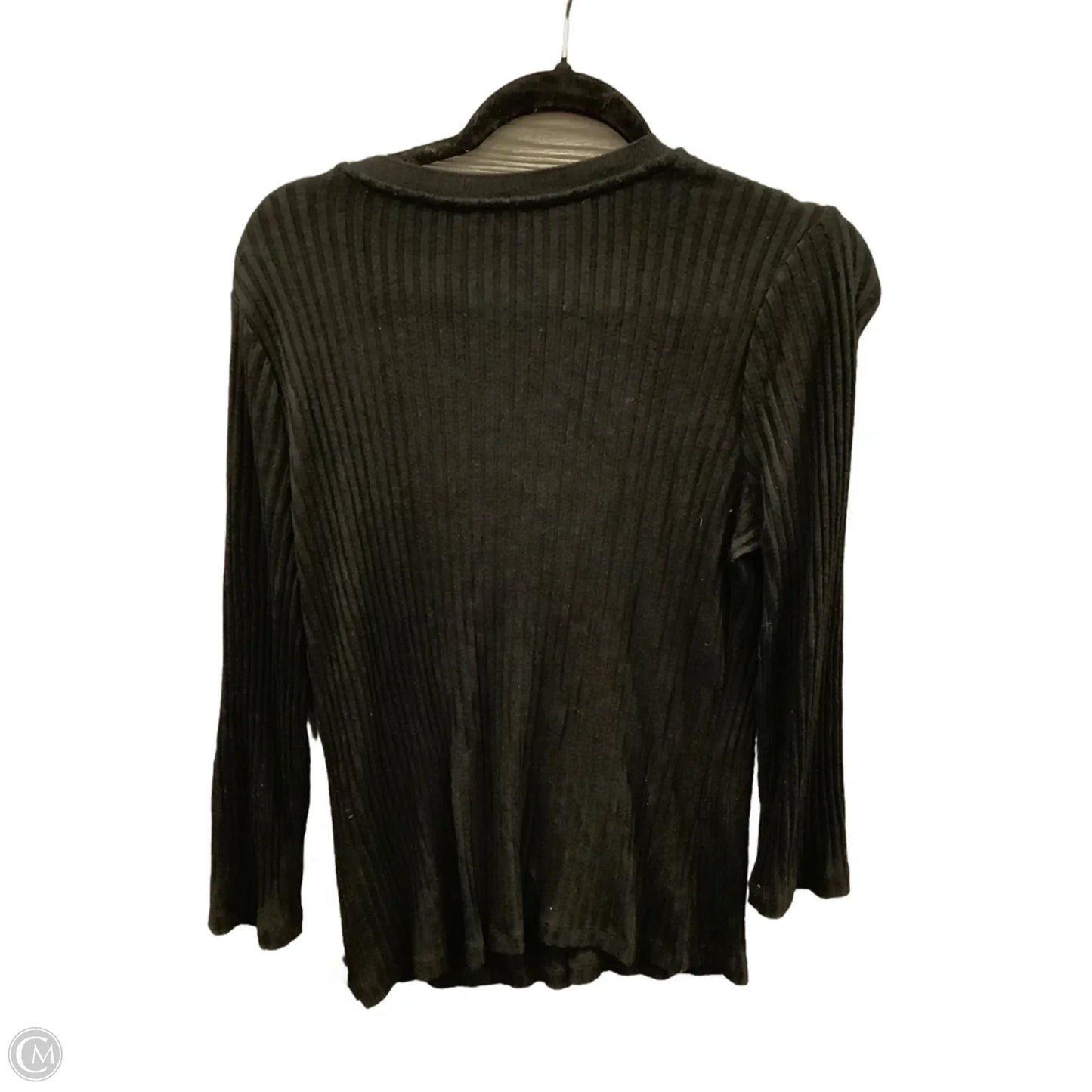 Top Long Sleeve By Liverpool In Black, Size: Xl