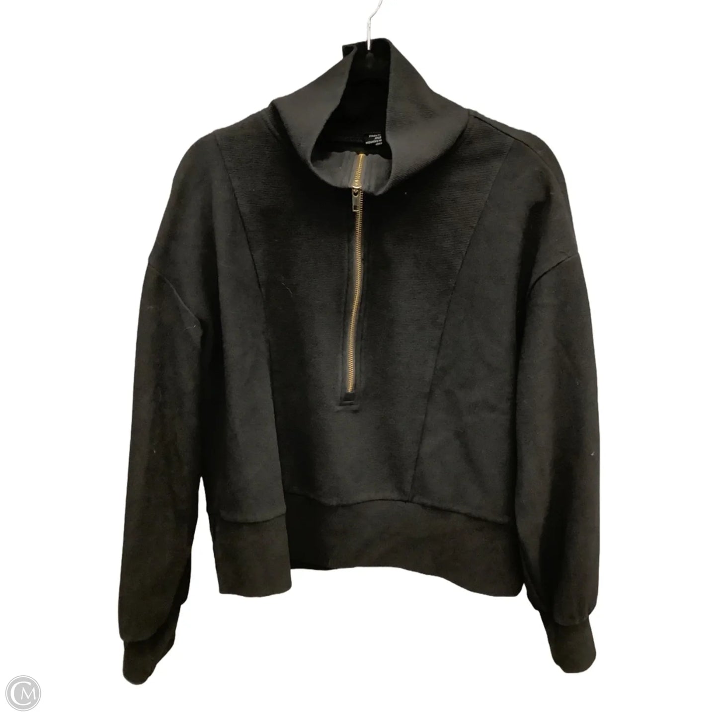 Sweatshirt Collar By Anrabess In Black, Size: Xl