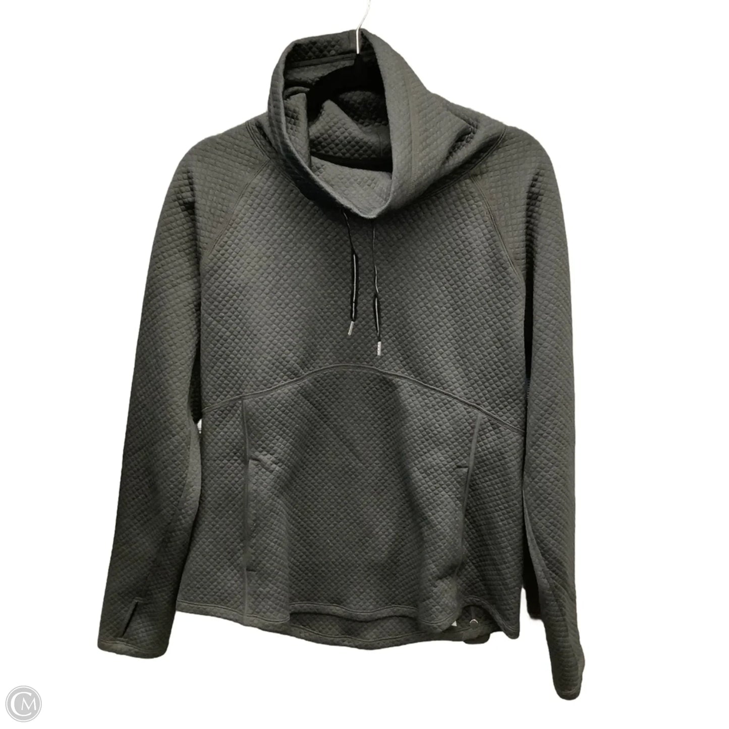 Sweatshirt Collar By Marmot In Grey, Size: L