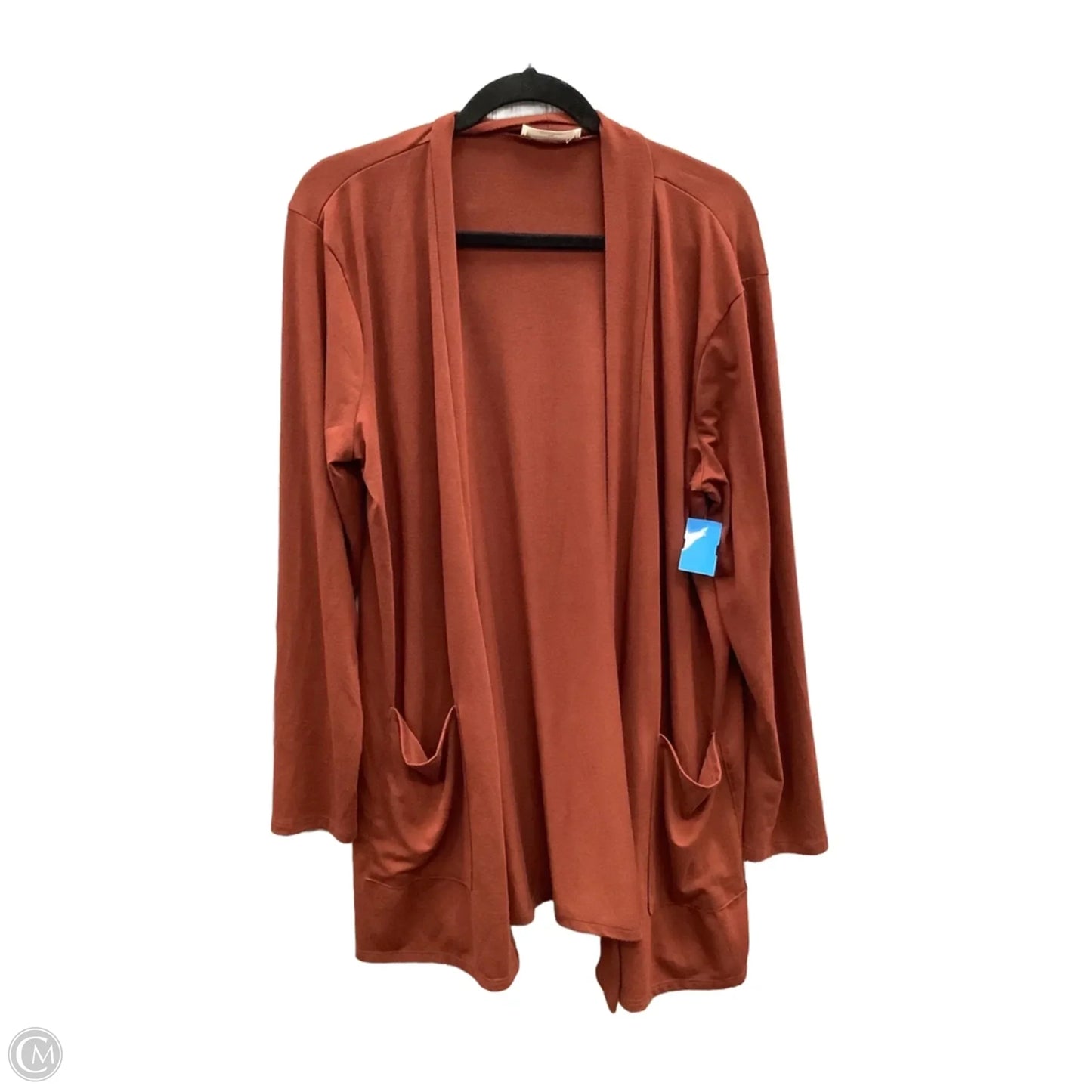 Cardigan By Zenana In Brown, Size: 2x