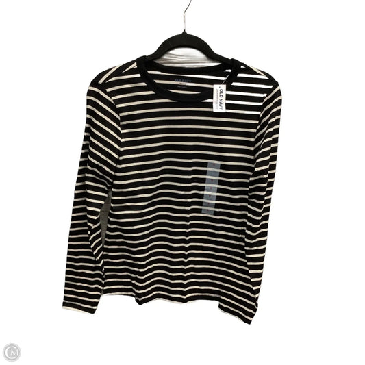 Top Long Sleeve By Old Navy In Striped Pattern, Size: S