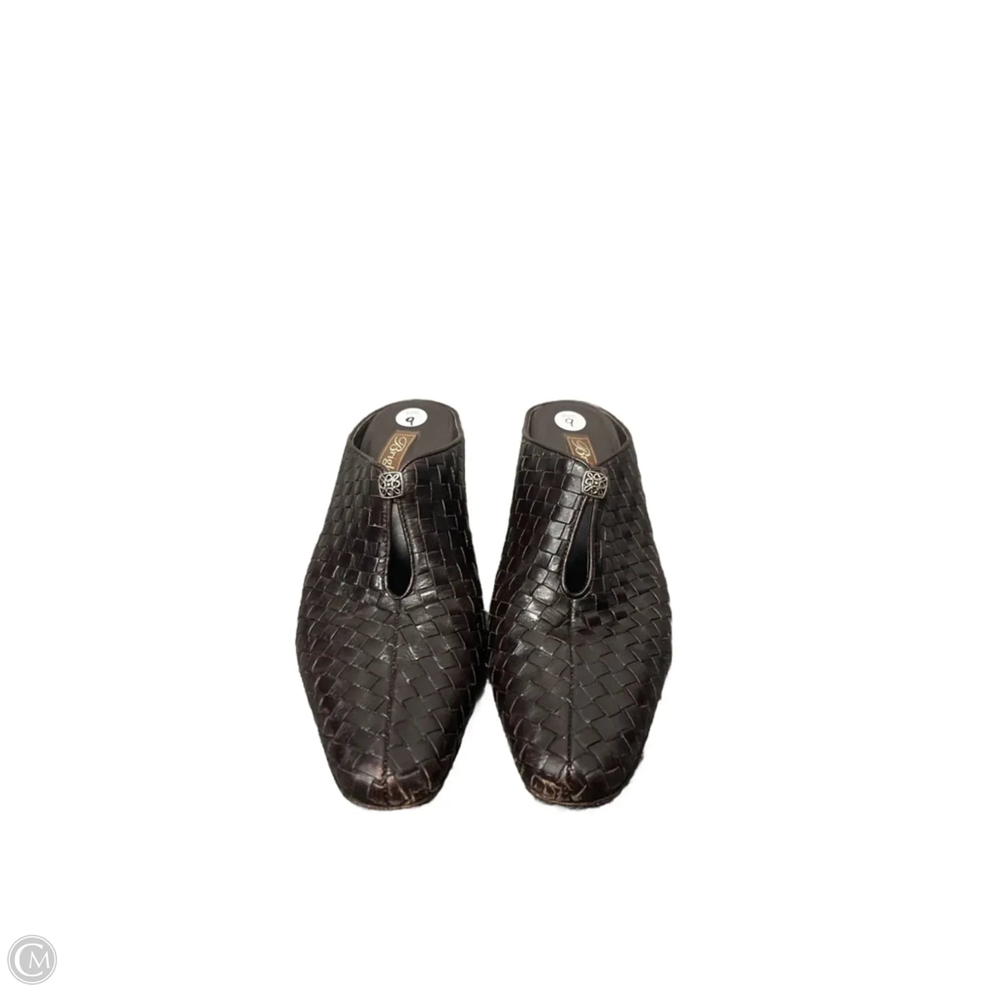 Shoes Heels Kitten By Brighton In Brown, Size: 9