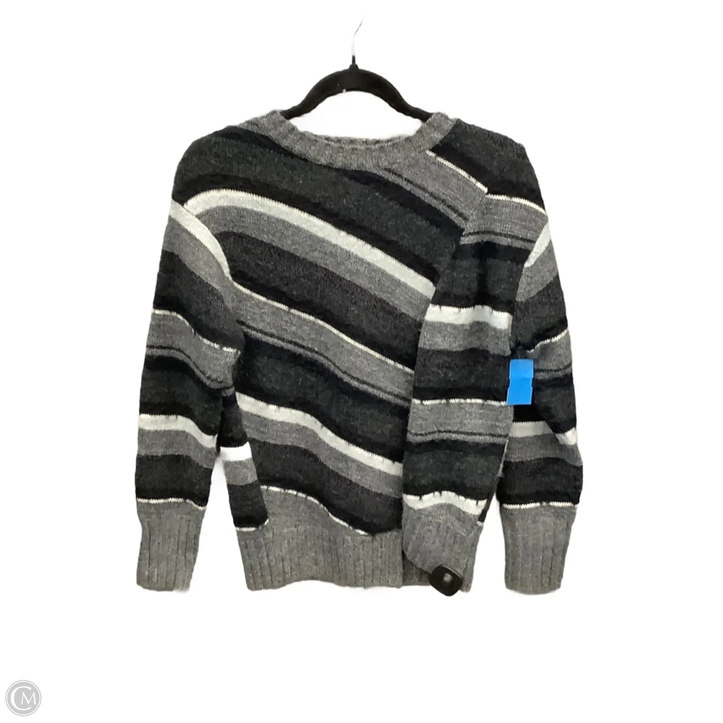 Sweater By Simply Vera In Black & Grey, Size: Xs