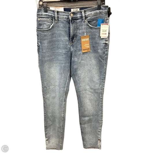 Jeans Skinny By Kensie In Blue Denim, Size: 10