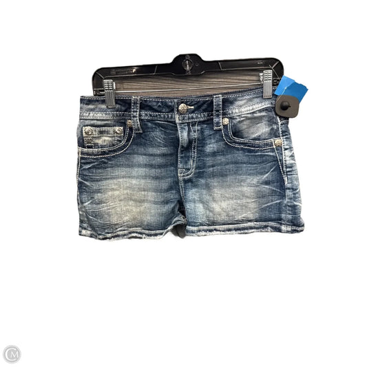 Shorts By Miss Me In Blue Denim, Size: 8