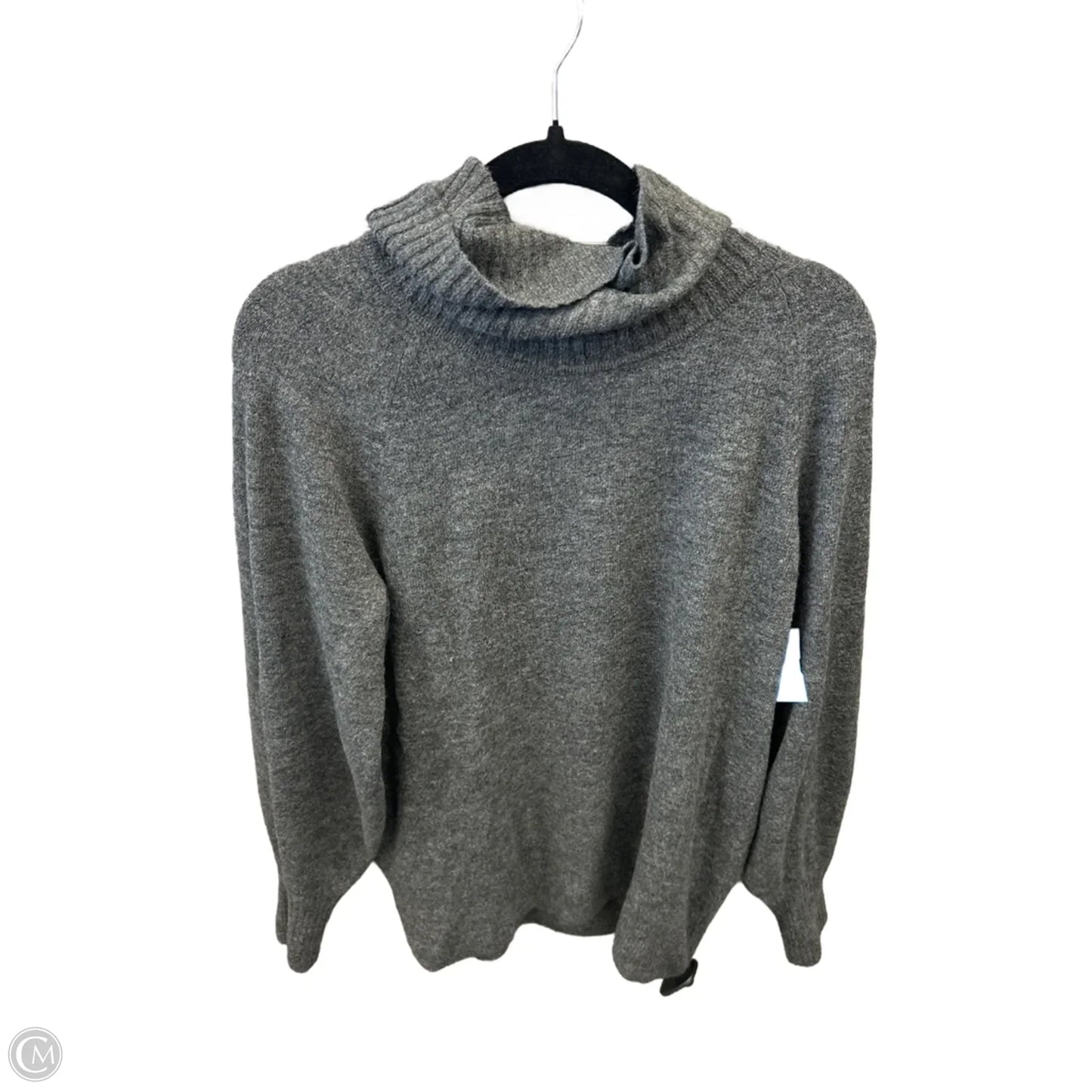 Top Long Sleeve By Banana Republic In Grey, Size: M