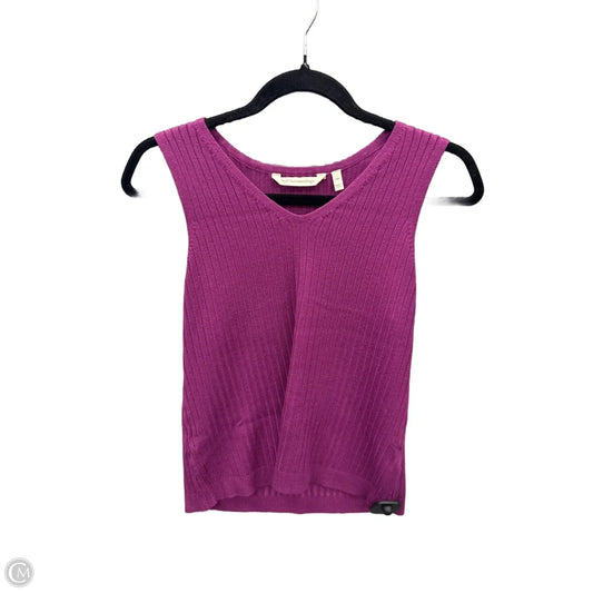 Top Sleeveless By Soft Surroundings In Purple, Size: Mp