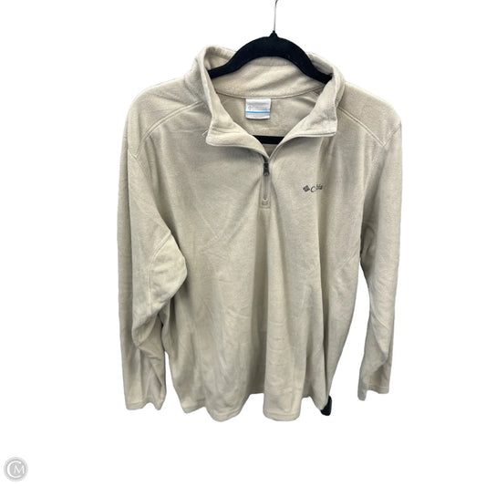 Top Long Sleeve By Columbia In Tan, Size: L