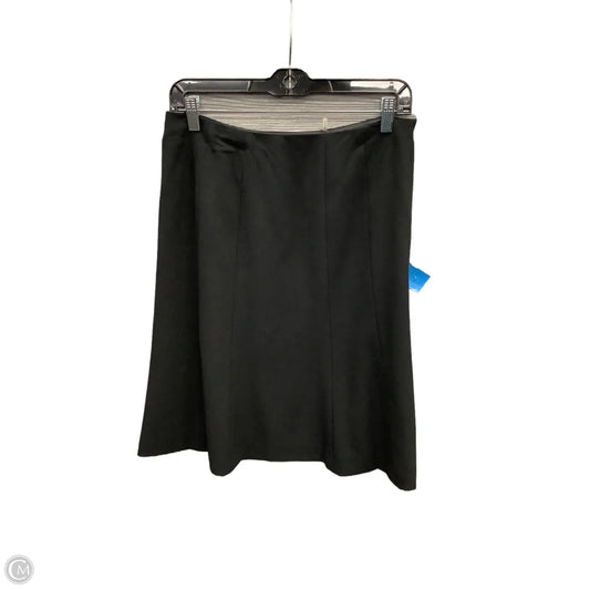 Skirt Midi By Calvin Klein In Black, Size: 4