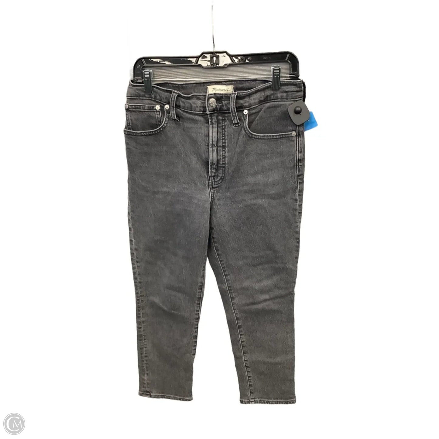 Jeans Skinny By Madewell In Grey Denim, Size: 4