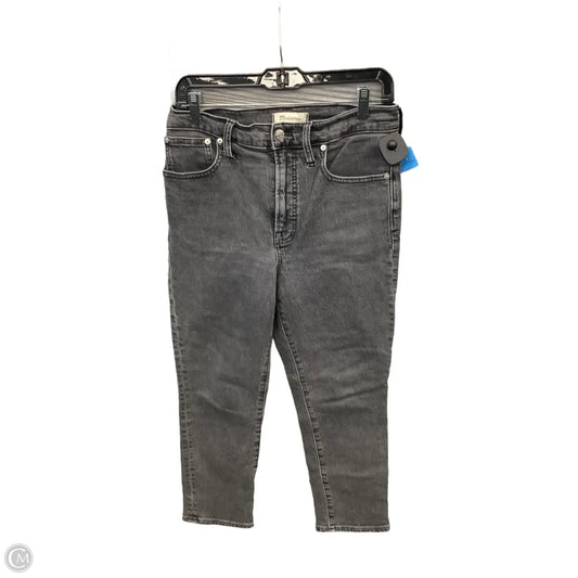 Jeans Skinny By Madewell In Grey Denim, Size: 4
