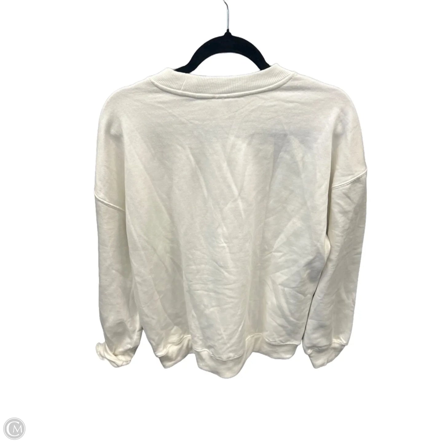 Sweatshirt Crewneck By Billabong In White, Size: M